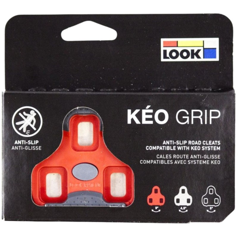 Bloki Look Keo Grip czerwony 9