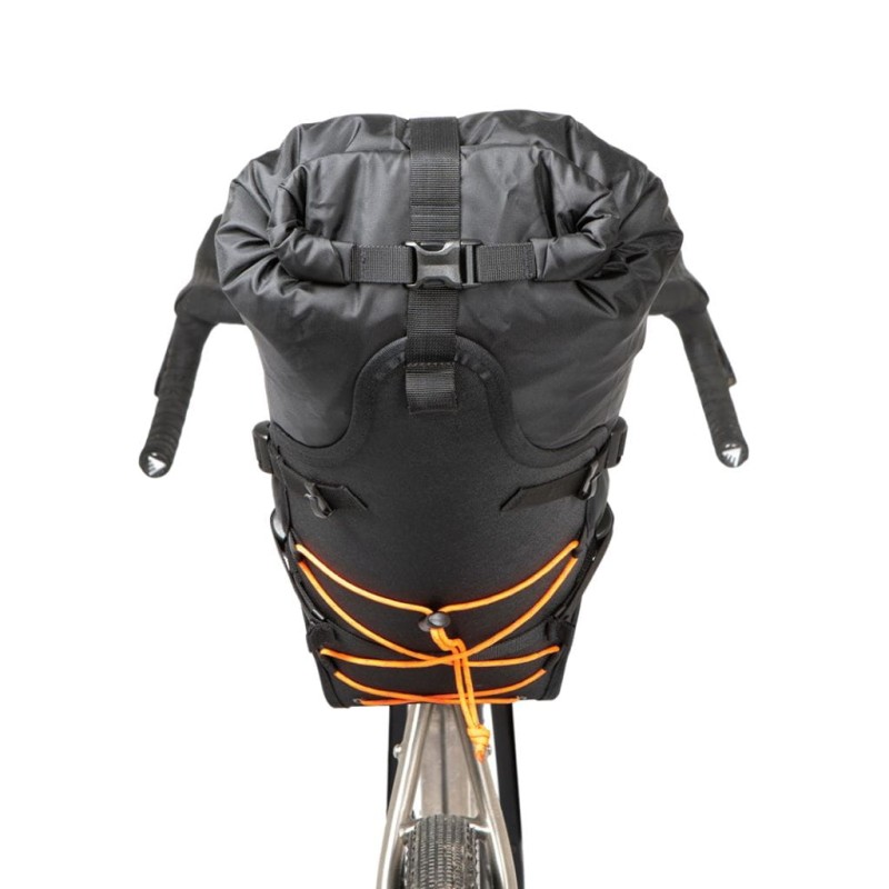 Torba podsiodłowa Restrap Saddle Bag 18L czarny/pomarańczowy