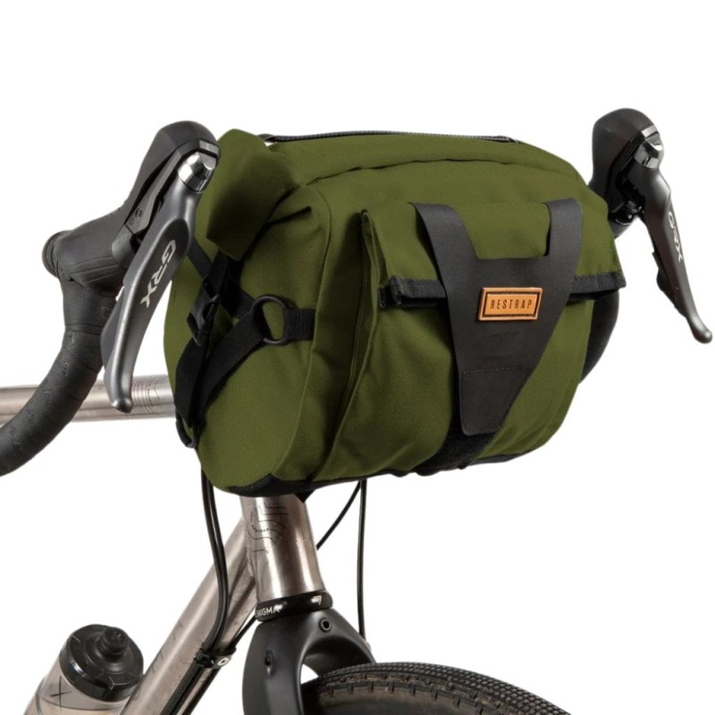 Torba na kierownicę Restrap Bar Pack zielona