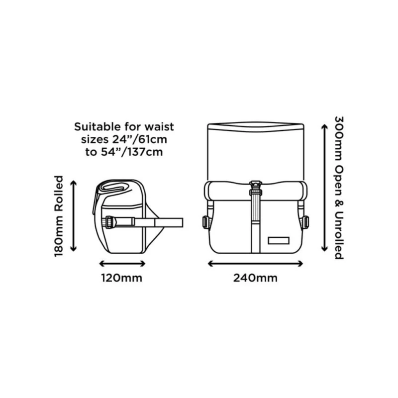Torba Restrap Utility Hip Pack czarna