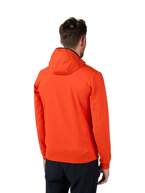 Kurtka męska z kapturem Rossignol Thin Midlayer pomarańczowa