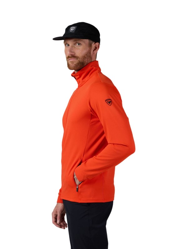 Kurtka męska Rossignol Thin Midlayer pomarańczowa