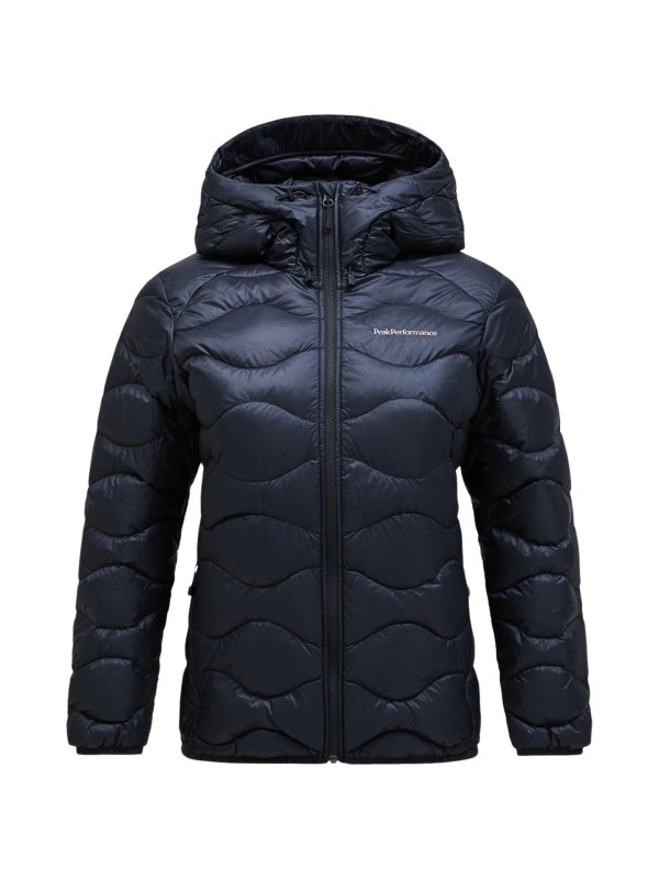 Kurtka Peak Performance puchowa damska Helium Down Hood Jacket czarna