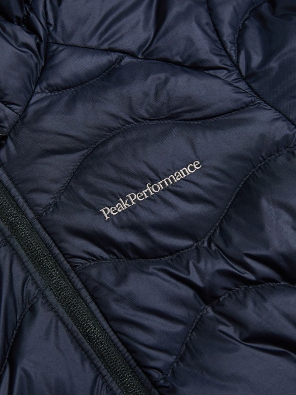 Kurtka Peak Performance puchowa damska Helium Down Hood Jacket czarna