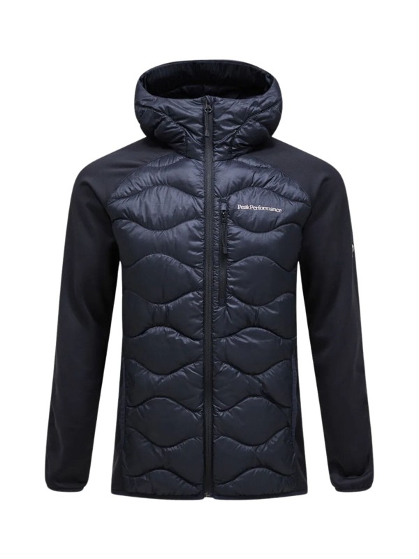 Kurtka Peak Performance puchowa męska Helium Down Hybrid Hood czarna