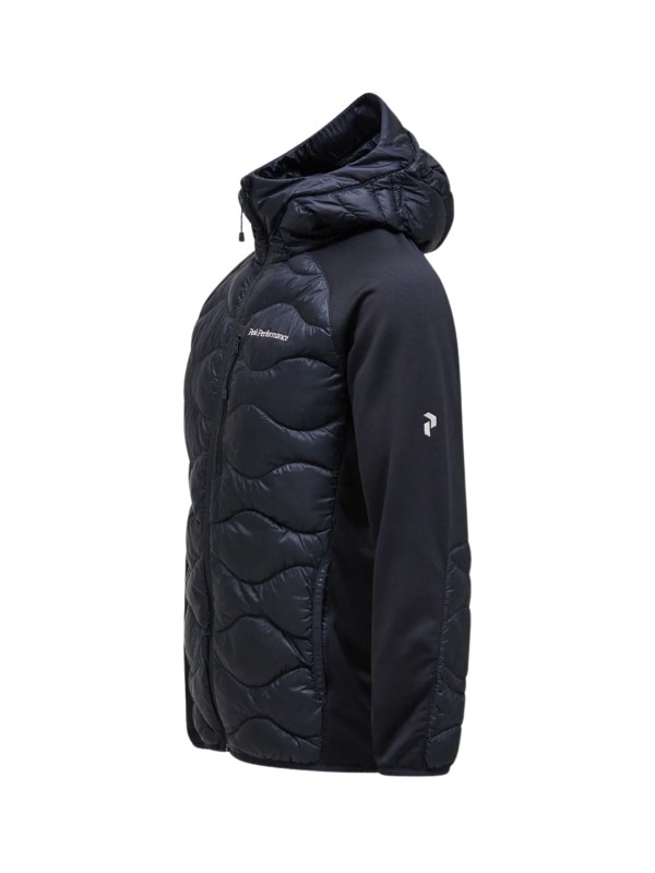 Kurtka Peak Performance puchowa męska Helium Down Hybrid Hood czarna