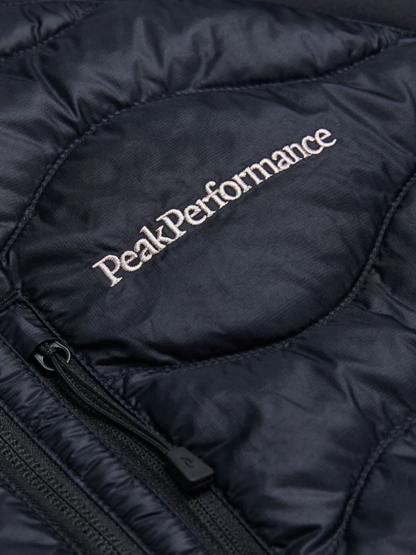 Kurtka Peak Performance puchowa męska Helium Down Hybrid Hood czarna