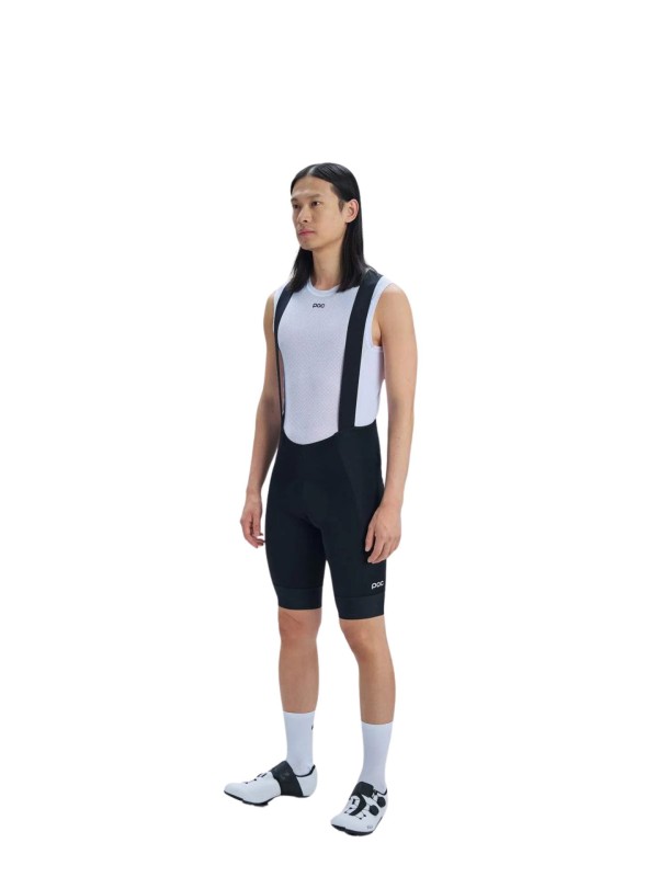 Spodenki rowerowe męskie POC Cadence Bib Shorts czarne
