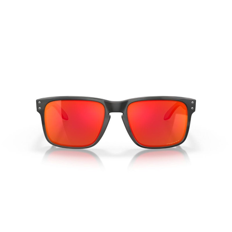 Okulary przeciwsłoneczne Oakley Holbrook Black Camo Collection prizm ruby