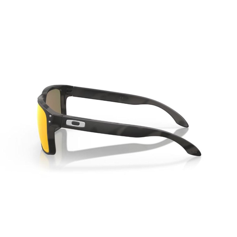 Okulary przeciwsłoneczne Oakley Holbrook Black Camo Collection prizm ruby