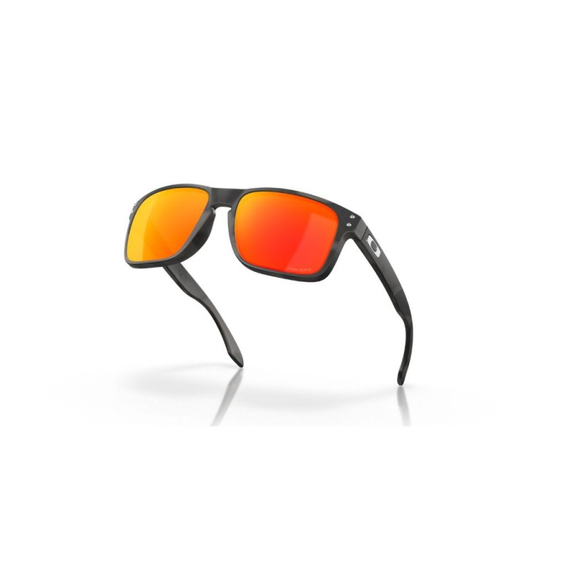 Okulary przeciwsłoneczne Oakley Holbrook Black Camo Collection prizm ruby