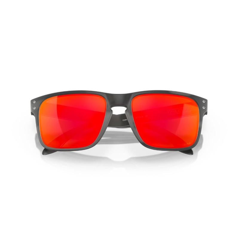 Okulary przeciwsłoneczne Oakley Holbrook Black Camo Collection prizm ruby