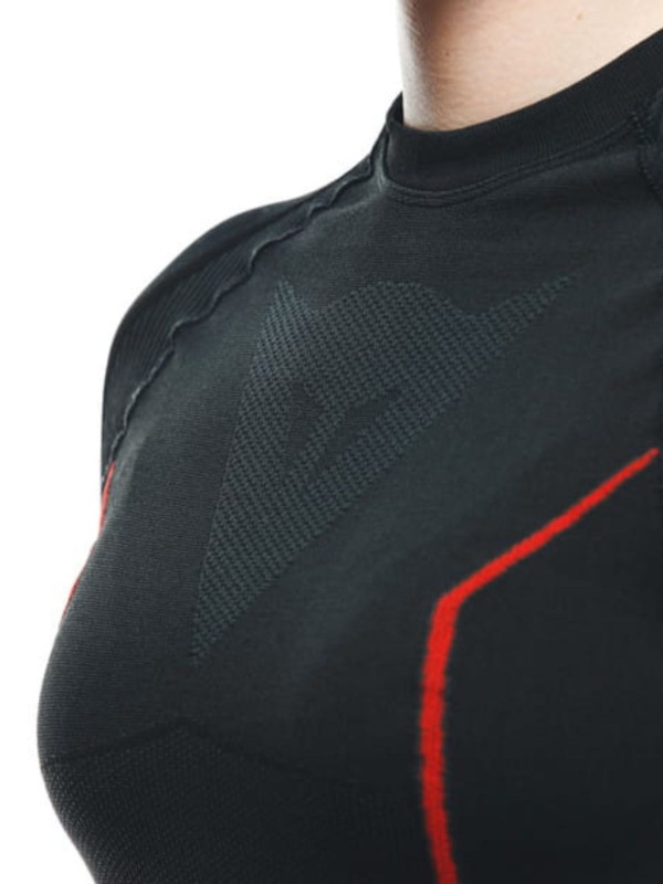Koszulka Termoaktywna Dainese damska Thermo Ls Wmn czarno-czerwona