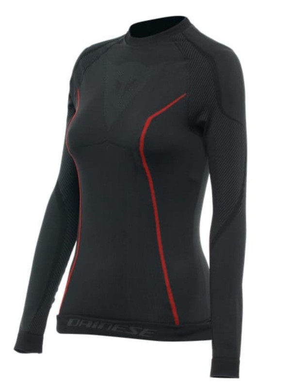 Koszulka Termoaktywna Dainese damska Thermo Ls Wmn czarno-czerwona