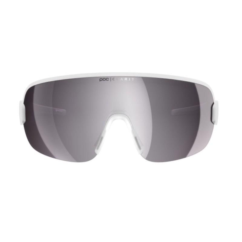 Okulary rowerowe POC Aim Hydr. White/Clarity Road Violet/Silver Mirror