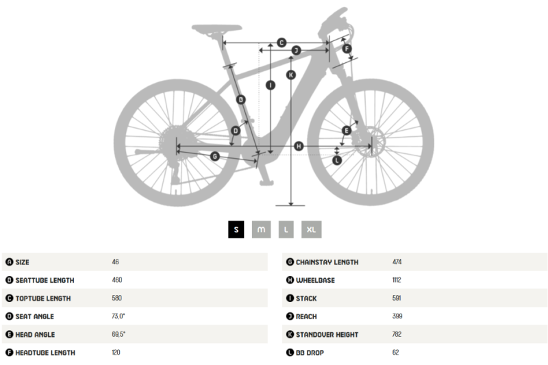 Rower elektryczny KTM Macina Cross 720 Dew Silver