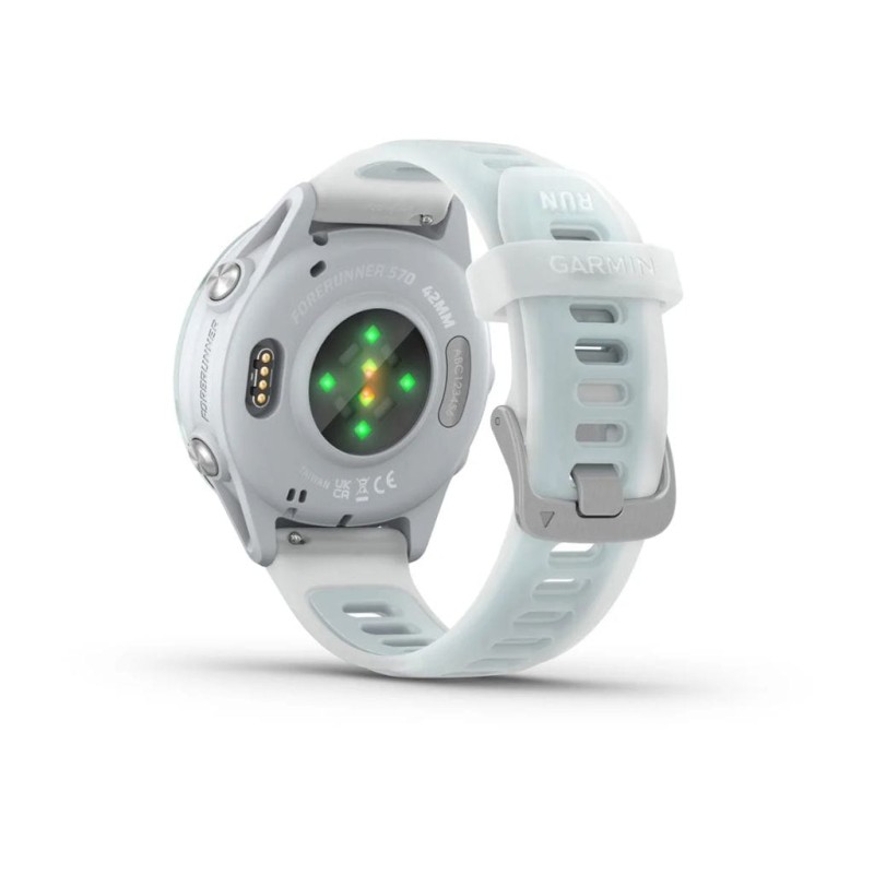 Zegarek Garmin Forerunner® 570 - 42mm - Whitestone/Cloud Blue