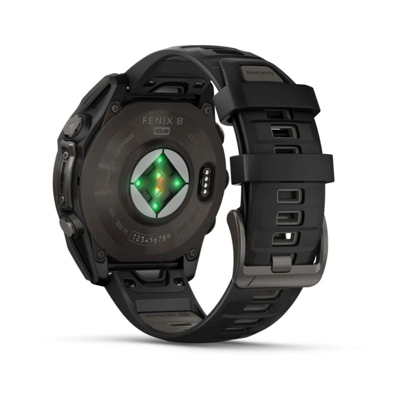 Zegarek Garmin fenix® 8 - 47 mm - Solar - Pebble grey