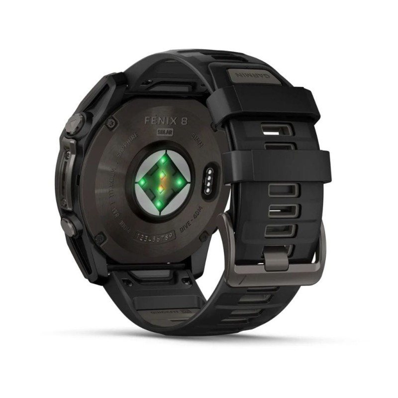 Zegarek Garmin fenix® 8 - 51 mm - Solar - Pebble grey