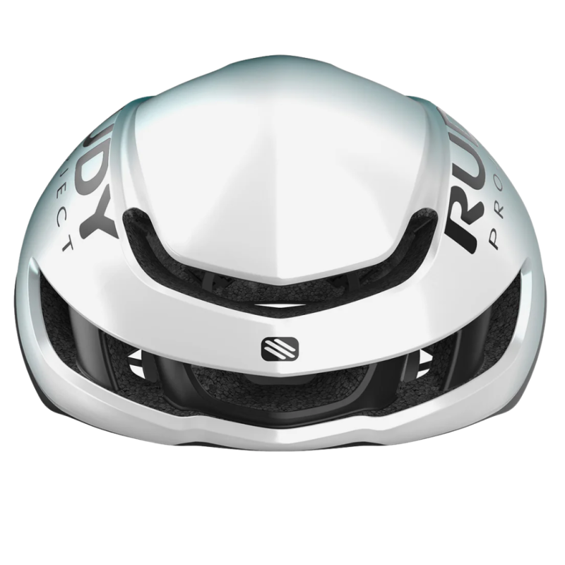 Kask rowerowy Rudy Project Nytron Pearl/Emerald/Black Metal Matte