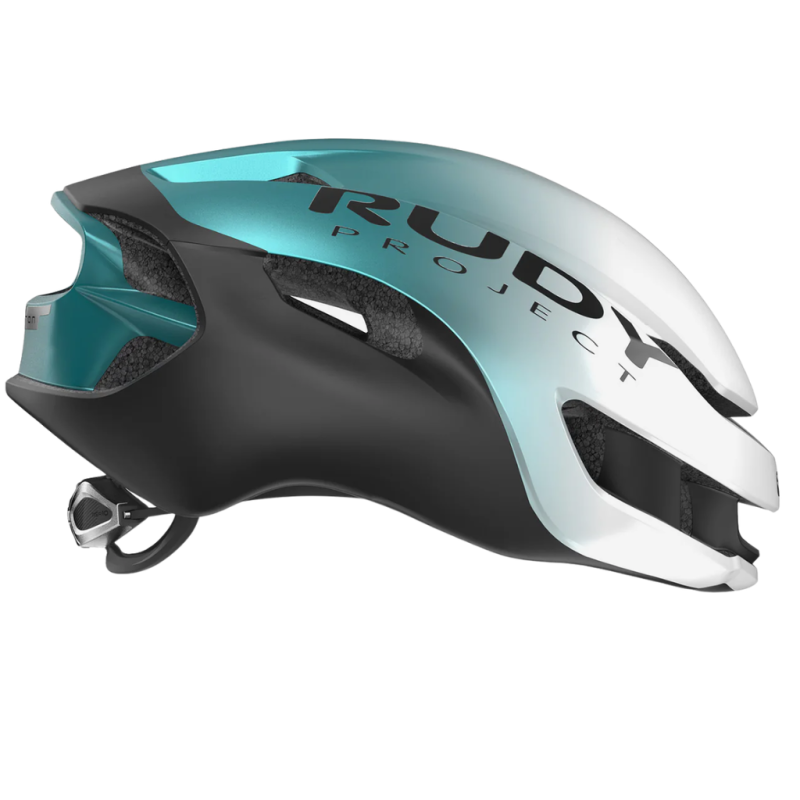 Kask rowerowy Rudy Project Nytron Pearl/Emerald/Black Metal Matte