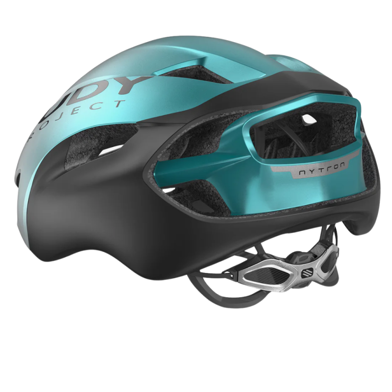 Kask rowerowy Rudy Project Nytron Pearl/Emerald/Black Metal Matte