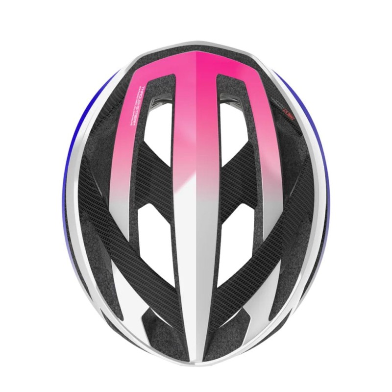 Kask rowerowy Rudy Project Rebel Pearl Metal/Pink/Cyber Blue Shiny