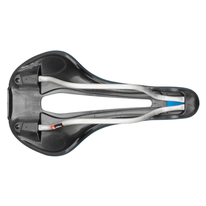 Siodełko rowerowe Selle Italia Flite Boost Gravel Ti316 Superflow blue