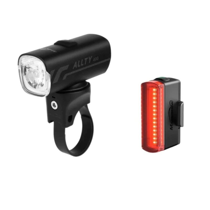 Zestaw lampek rowerowych MagicShine ALLTY 400 V2.0 + SEEMEE 20 V2.0