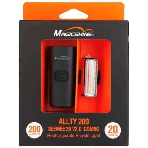 Zestaw lampek rowerowych MAGICSHINE ALLTY 200 + SEEMEE 20 V2.0