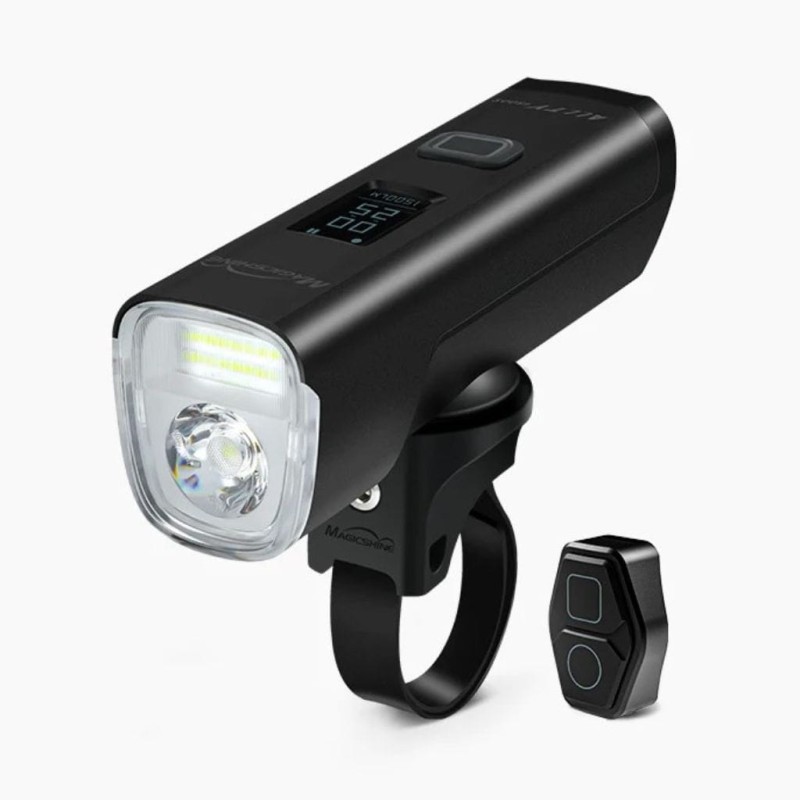 Lampka rowerowa przednia MagicShine ALLTY 1500S, Wyświetlacz OLED