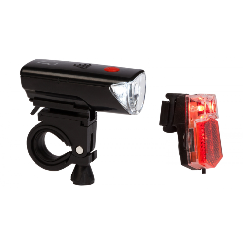 Zestaw lampek rowerowych Cube RDR Led CMPT Set