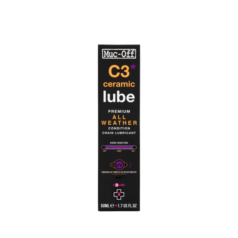 Smar do łańcucha Muc-Off C3 All Weather Ceramic Lube 50ml