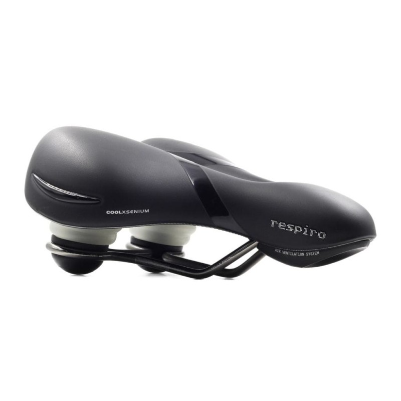 Siodełko rowerowe Selle Royal Respiro Soft Relaxed Stracciatella black
