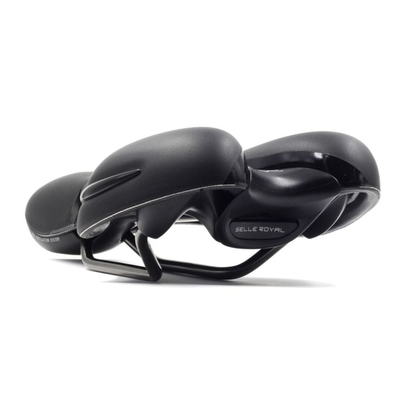 Siodełko rowerowe Selle Royal Respiro Soft Athletic Stracciatella