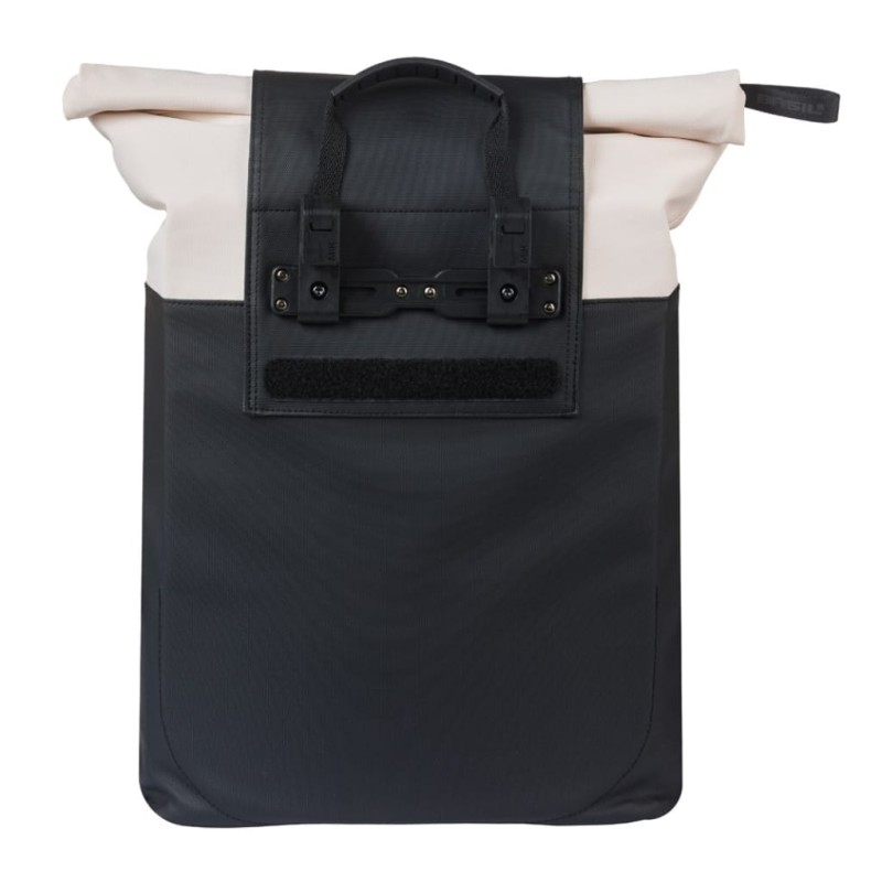 Torba Basil Vive Bicycle Shopper Mik Hooks 15-20L white/black