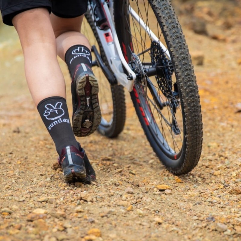 Skarpety rowerowe NORTHWAVE Sunday Monday black