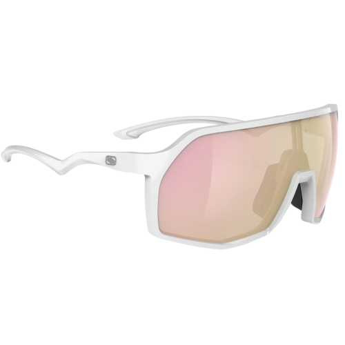 Okulary rowerowe Rudy Project Thunder White Gloss Multilaser Rose Gold
