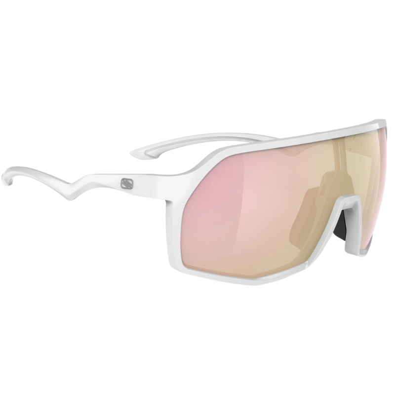 Okulary rowerowe Rudy Project Thunder White Gloss Multilaser Rose Gold