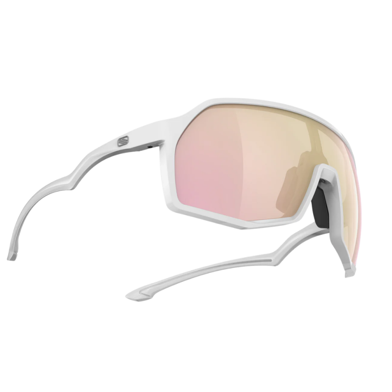 Okulary rowerowe Rudy Project Thunder White Gloss Multilaser Rose Gold