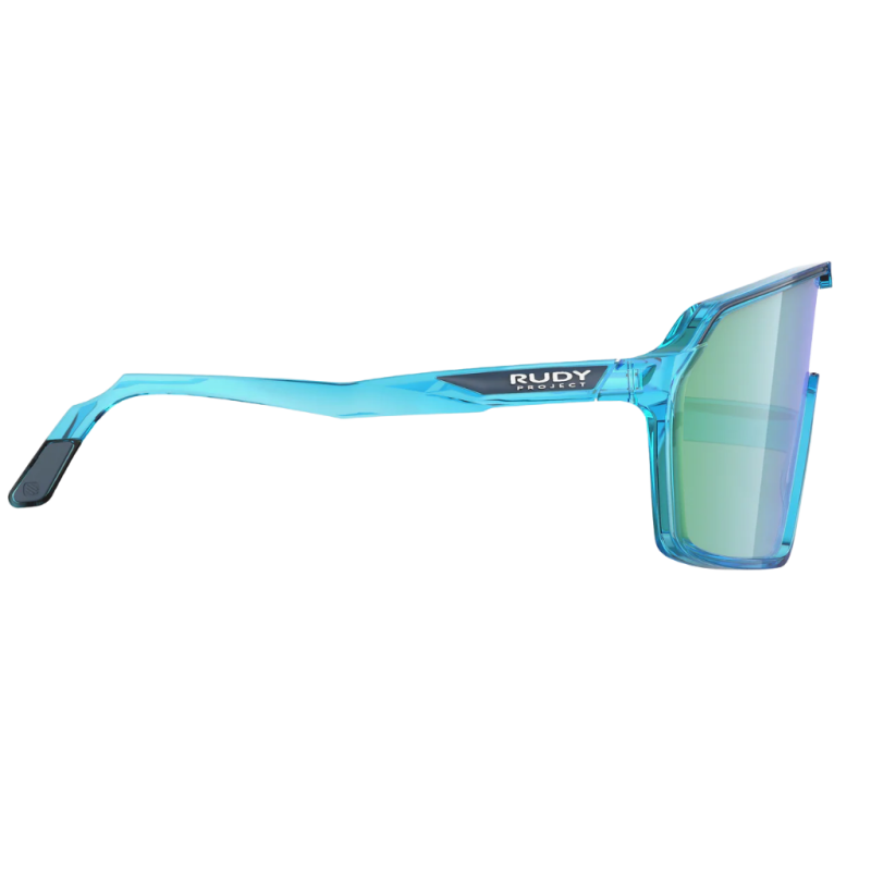 Okulary rowerowe Rudy Project Spinshield Crystal Azur Multilaser Green