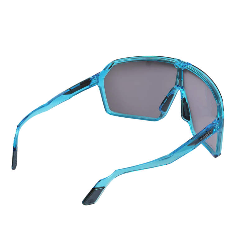 Okulary rowerowe Rudy Project Spinshield Crystal Azur Multilaser Green