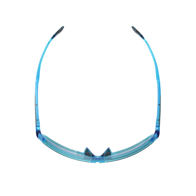 Okulary rowerowe Rudy Project Spinshield Crystal Azur Multilaser Green