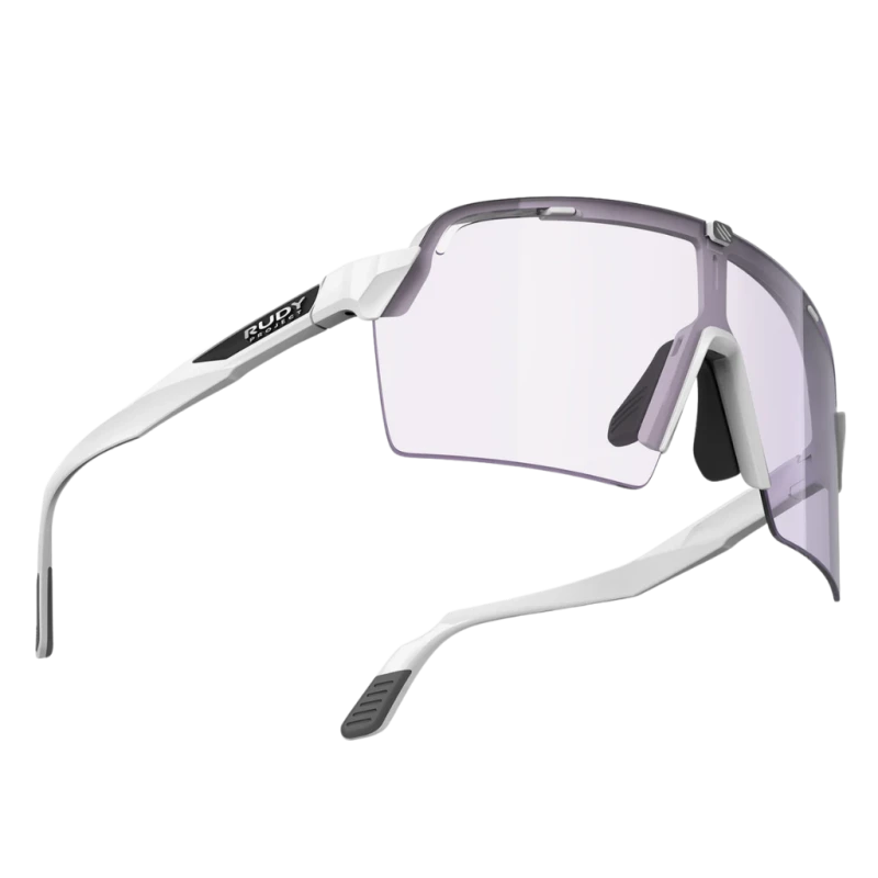 Okulary rowerowe Rudy Project Spinshield Pro White Gloss Impactx 2 Laser Purple