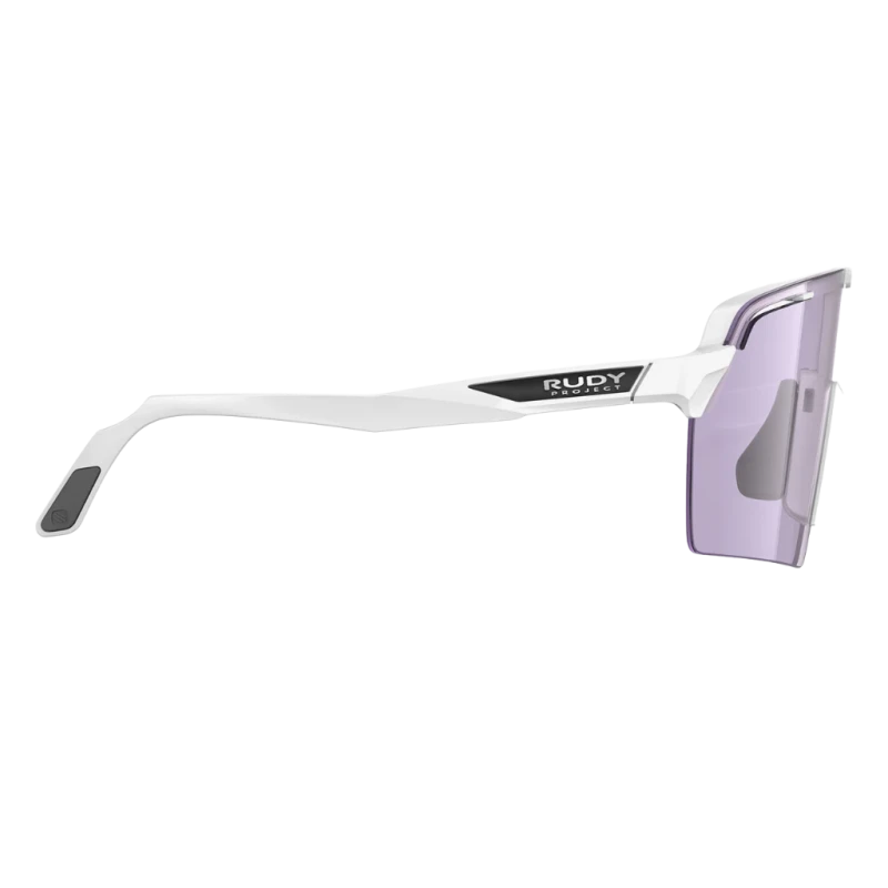 Okulary rowerowe Rudy Project Spinshield Pro White Gloss Impactx 2 Laser Purple