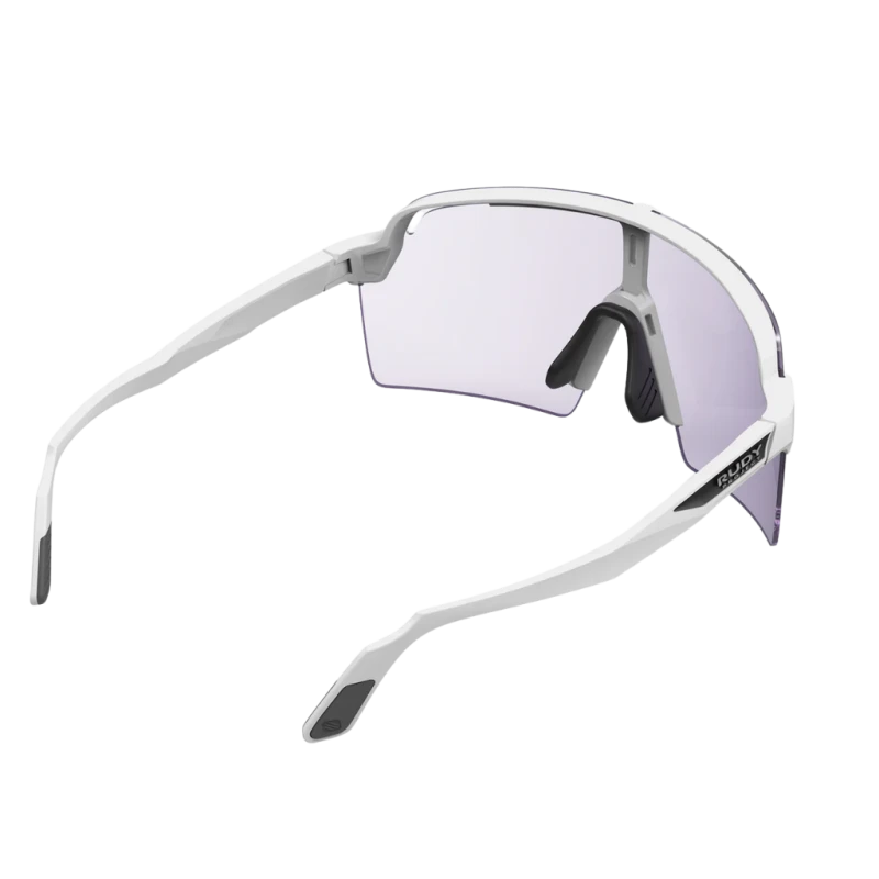 Okulary rowerowe Rudy Project Spinshield Pro White Gloss Impactx 2 Laser Purple