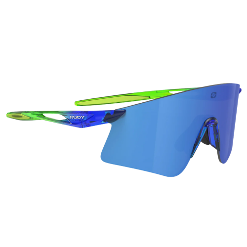 Okulary rowerowe Rudy Project Astral X Crystal Blue/Green Fluo G. Multilaser Blue