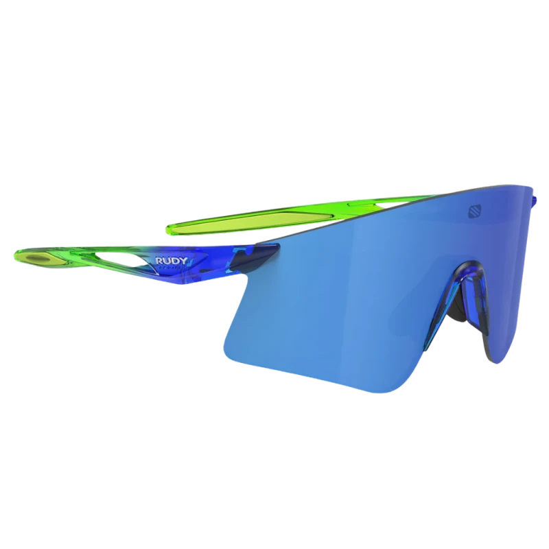 Okulary rowerowe Rudy Project Astral X Crystal Blue/Green Fluo G. Multilaser Blue