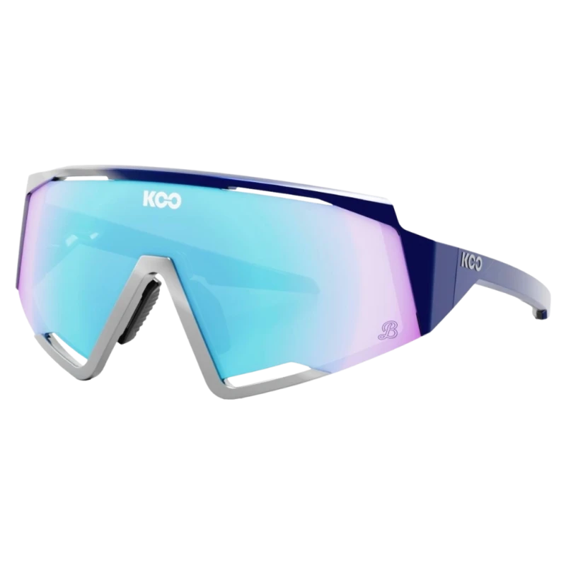 Okulary rowerowe Koo Spectro Red Bull - BORA - hansgrohe Blue - Silver/Turquoise Mirror