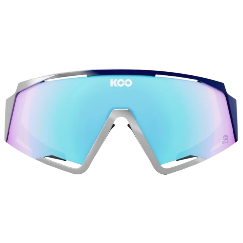 Okulary rowerowe Koo Spectro Red Bull - BORA - hansgrohe Blue - Silver/Turquoise Mirror